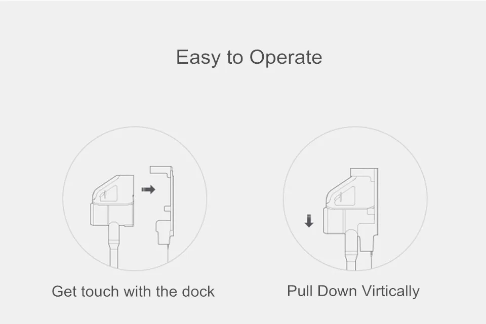 Xiaomi настенное крепление для MIJIA ручной беспроводной пылесос Зарядное устройство Док-станция и держатель для хранения 2 в 1