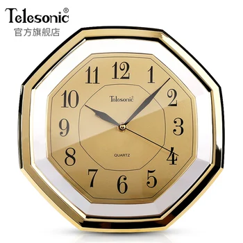 

Needle Silent Wall Clock Modern Design Gold Kitchen Nordic Wall Clock Creative Vogue Simple Relogio Parede Watch Home JJ60WC
