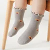 3 Pairs/lot Children's Socks Solid Autumn Spring Boy Anti Slip Newborn Baby Socks Cotton Infant Socks for Girls Boys Floor Socks 2