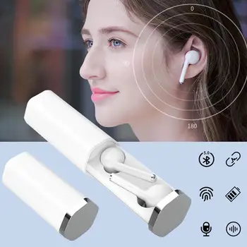 

Stereo V5.0 Bluetooth Earphone Headset Single And Dual Ear Separated 400mAh Wireless Touch Bluetooth Headphones For Blue News