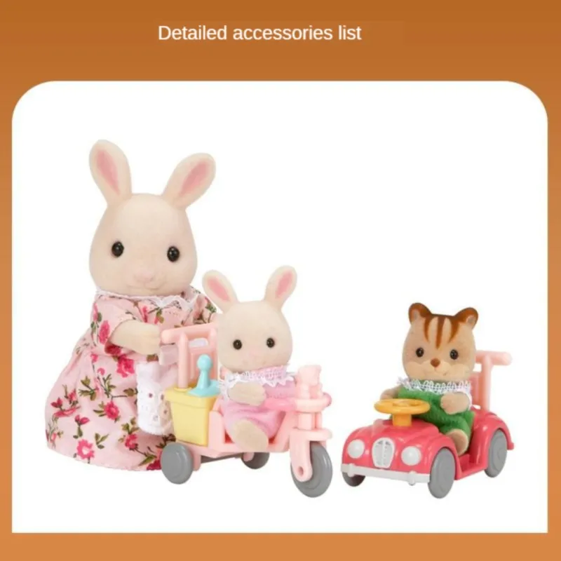  Sylvanian Families Toy Sylvanian Families Baby Outing Case-GIRL'S Play House Doll 5040