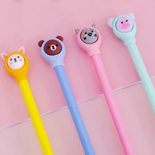 

36Pcs Creative Pretty Pens Cute Girl Stationery Pen Funny Kawaii Blue Ink Rollerball Ballpoint Back to School Stuff Thing 2022