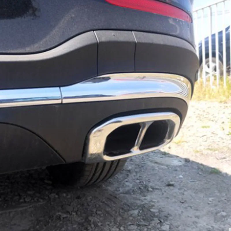 Глушитель выхлопной трубы хвостовое покрытие отделка автомобиля внешние аксессуары для Mercedes Benz GLE350 GLE450 GLC GLS W167 X253 X167
