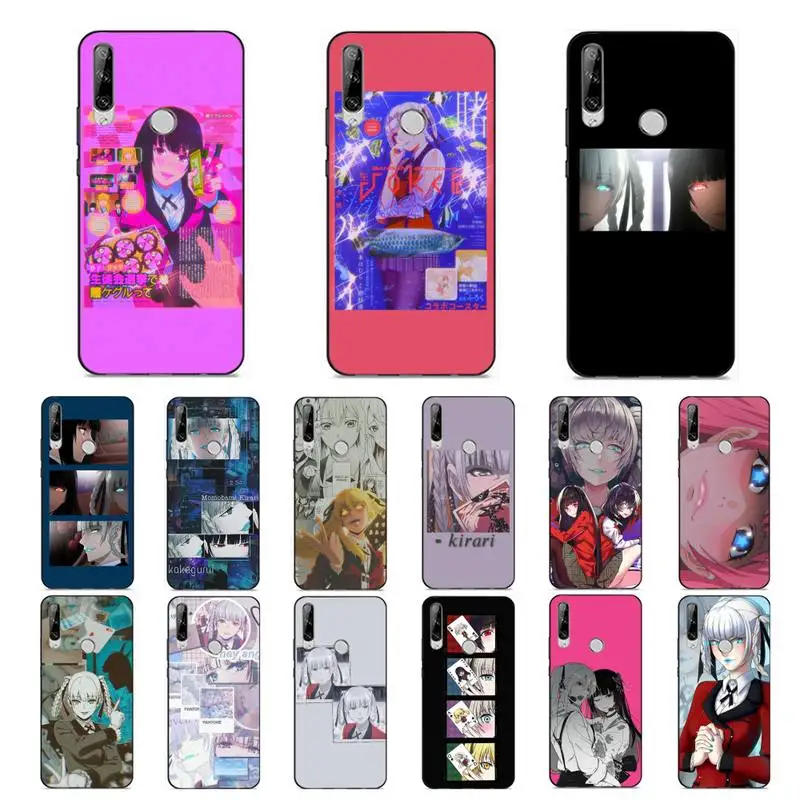Anime Kakegurui Jabami Yumeko Midari Ikishima Phone Case For Huawei Honor 8c 8X 10 20 9 lite view20 Xiaomi 8 SE F1 | Мобильные