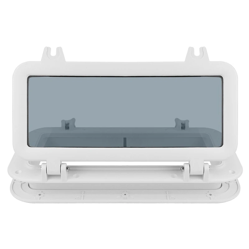 

Marine Boat Yacht RV Porthole ABS Plastic Rectangular Hatches Port Lights Replacement Waterproof Windows Port Hole Portlight