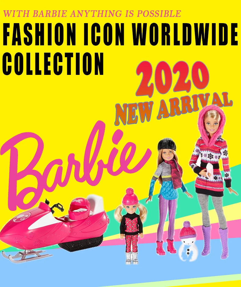 Snow Mobile Barbie