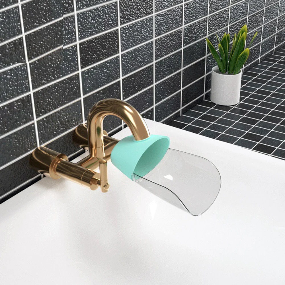 Kitchen Rinsing Easy Install For Kids Bathroom Removable Toilet Duckbilled Tap Extender Washing Hands Flexible Opening Tool Home Kitchen Rinsing Easy Install For Kids Bathroom Removable Toilet Duckbilled Tap Extender Washing Hands Flexible Opening Tool Home