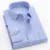 Men Shirt Male Dress Shirts Striped Men's Casual Long Sleeve Business Formal Plaid Shirt camisa social 18
