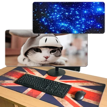 

Newest Colorful Gaming Mouse Pad Large Mouse Pad Gamer Led Computer Mousepad Big Mouse Mat PC XXL Size Desk Mat Pads For WOW