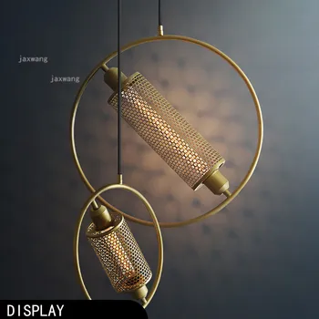 

Industry Pendant Lamps LED Glass Lighting Nordic Chandelier Light Fixture Modern Light Luxury Hanging Lamps Kitchen Accessories