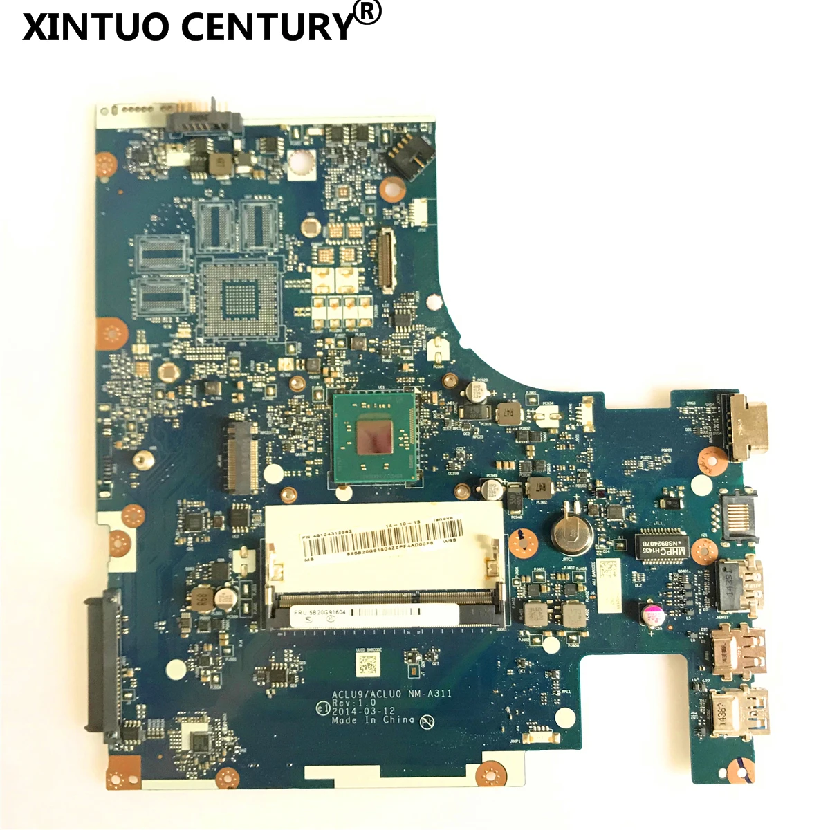ACLU9/ACLU0 NM-A311 основная плата для Lenovo G50 G50-30 Материнская ноутбука DDR3 с N2840/N2830