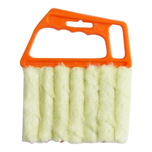 Очистительный зажим щетки Duster Slat микрофиберная тряпка венецианские жалюзи Duster очиститель ламелей для очистки от пыли зажим щетки инструмент для уборки дома - Цвет: Clean Brushes