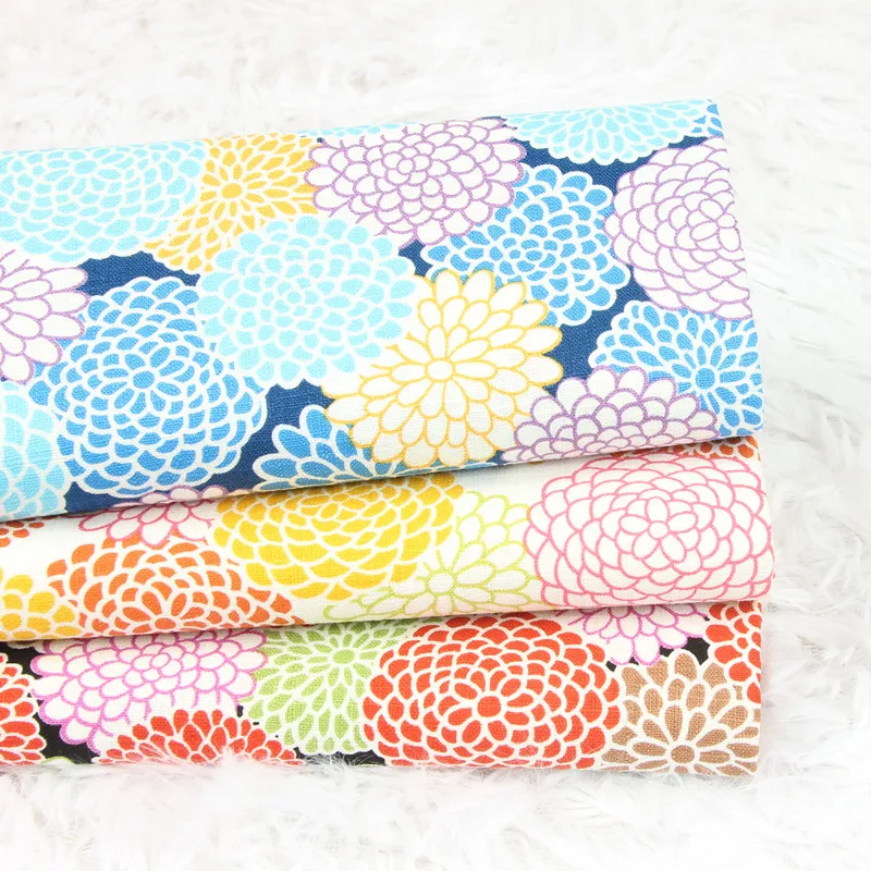 Высокое качество, плотный чистый в виде цветка, из хлопковой ткани, ткань с принтом, хлопок, ручная работа, сделай сам, Золотая сумка, одежда в стиле пэчворк