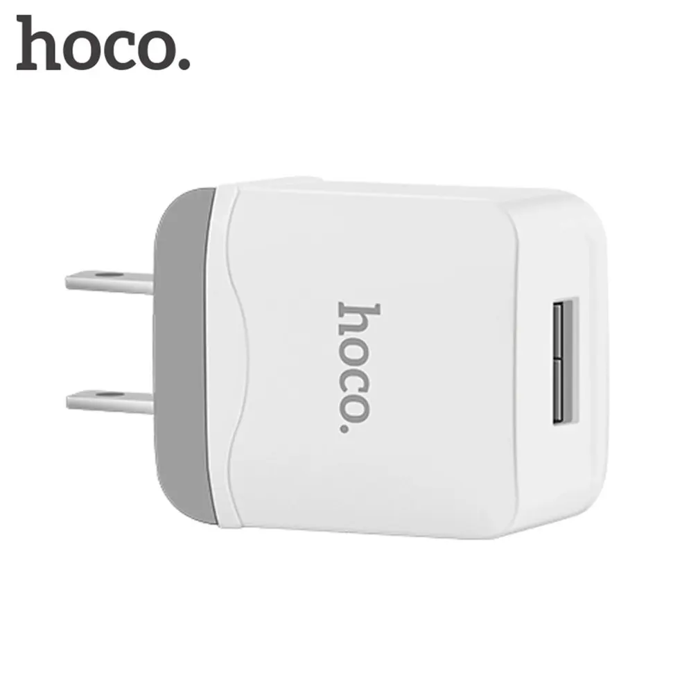HOCO 5 в 2,4 A Универсальное USB зарядное устройство интеллектуальное настенное зарядное устройство штепсельная вилка США портативный дорожный адаптер для зарядного устройства C22 для смартфона