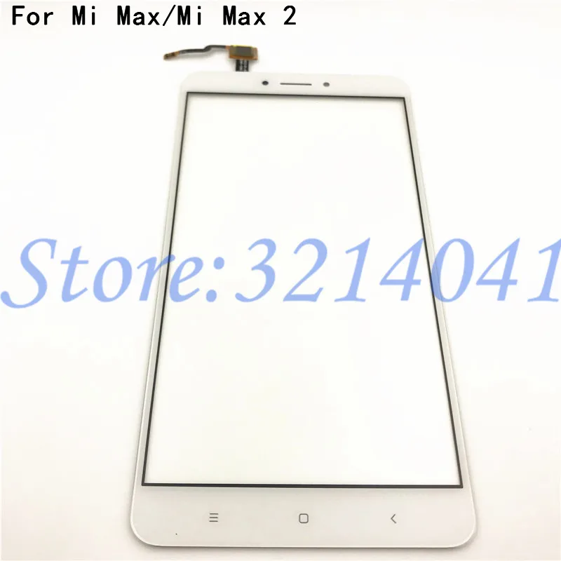 Top Quality Touch Screen For Xiaomi Mi Max 2 Touchscreen Panel Max2 MiMAX Front Glass Lens Sensor Digitizer Phone Spare Parts | Мобильные