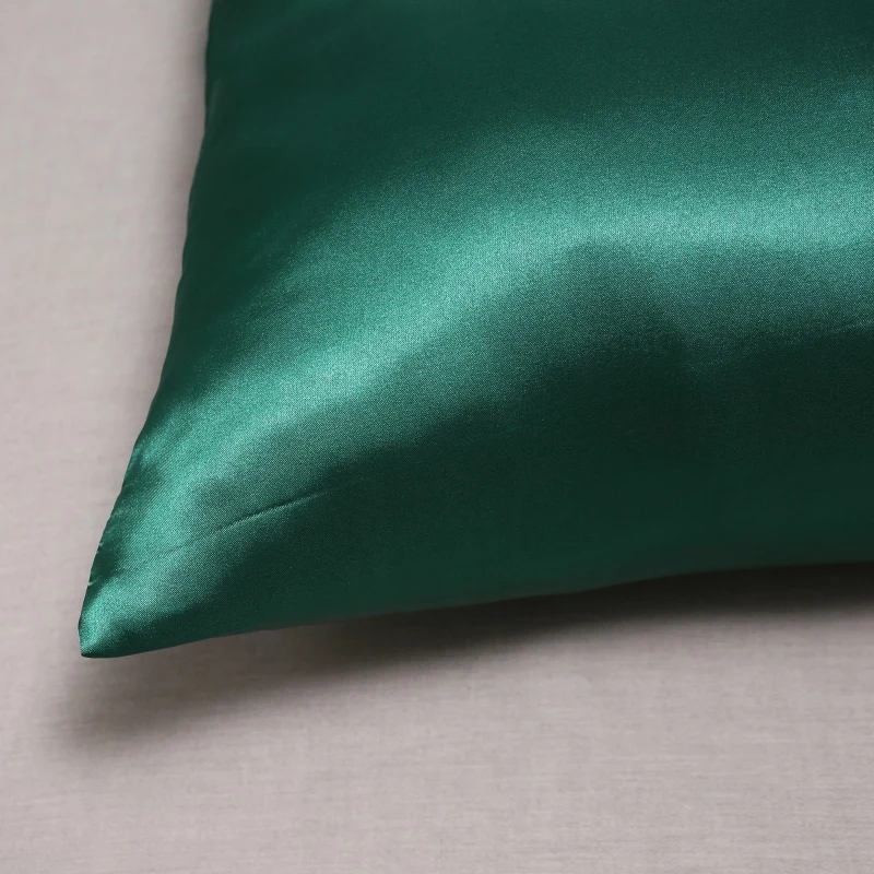 Solid Color Pillow Cover High Quality Rayon Pillow Case Cover Envelope Pillowcase 50x70 50x90 Cover For Pillow 3
