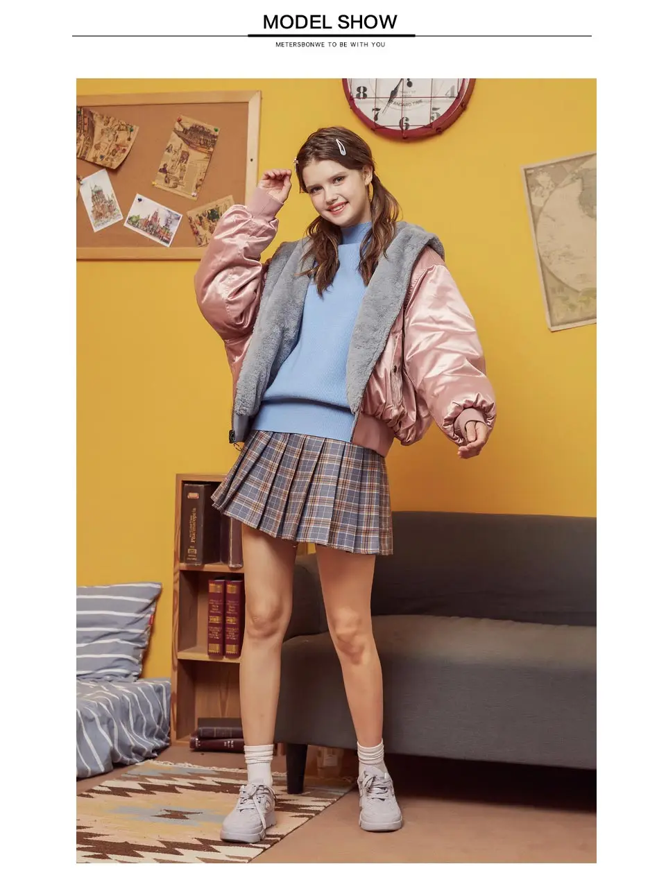 Metersbonwe X disney MTEE Микки зимние женские куртки хлопковое пальто стеганые парки с капюшоном женская верхняя одежда теплая куртка одежда