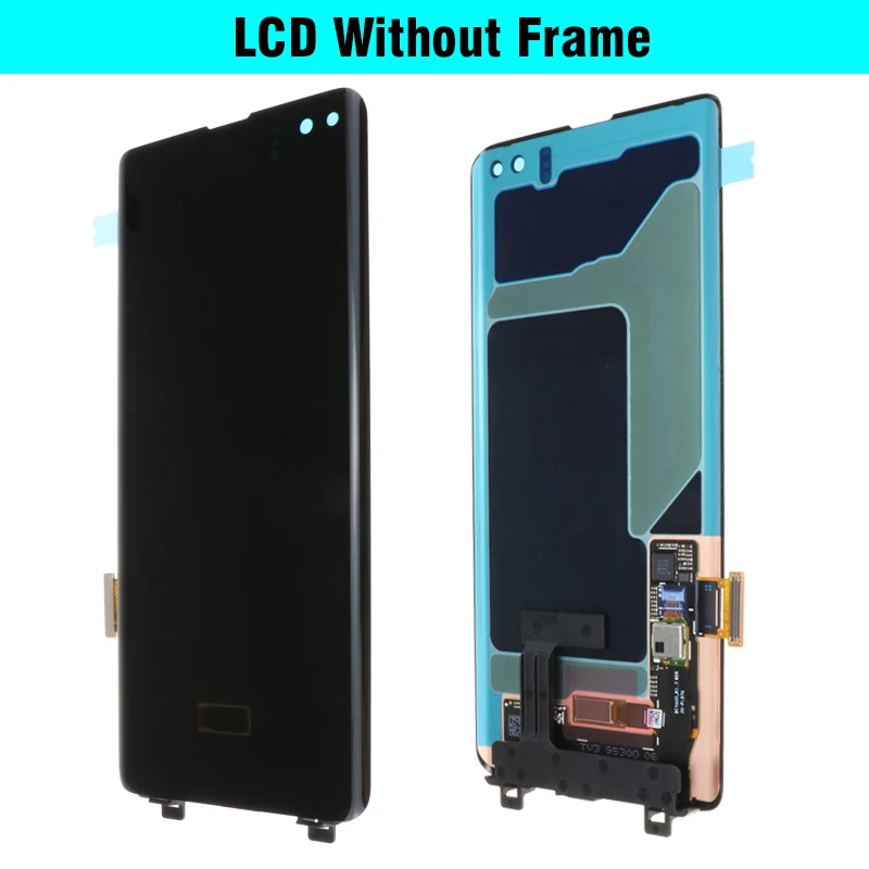 100% Оригинальный 6 4 ''ЖК дисплей для SAMSUNG Galaxy S10 PLUS SM G9750 G975F сенсорный экран