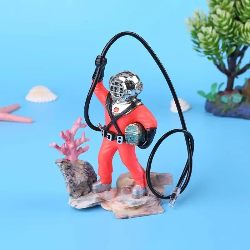 

Aquarium Landscaping Oxygen Pneumatic Toy Decor Various Specifications Optional Diver Ecological Fish Tank Decorations