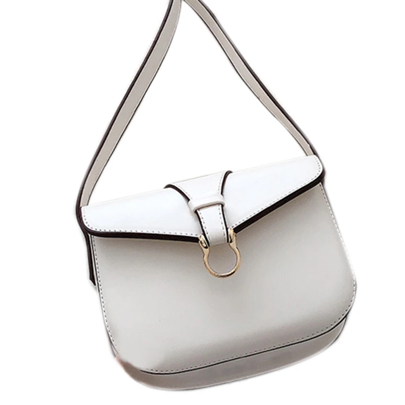 

Women'S Solid Color Leather Mini Crossbody Bag Summer Messenger Bag Ladies Travel Mobile Wallet and Handbag