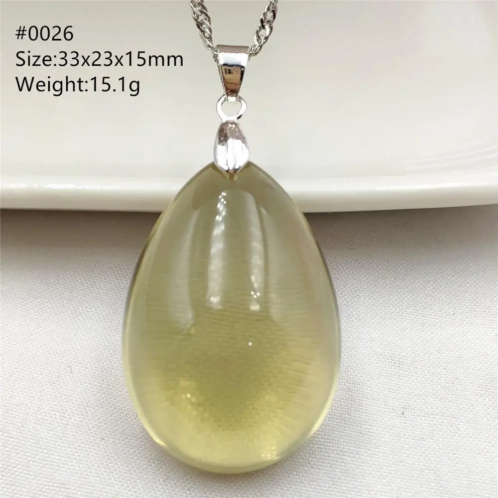 Natural Yellow Citrine Quartz Gemstone Bead Cut Faceted Wealthy Pendant 28x18x11mm AAAAA 