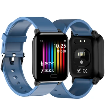 

L8 Smart Watch Temperature Measurement Heart Rate Tracker Smart Band Bracelet Call Reminder IP67 Waterproof Wristbands