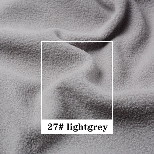 light grey 160X50 см мягкий стрейч флис ткань для платья пижамы одеяло домашняя плюшевая игрушка "сделай сам" аксессуары ткань для украшения - Цвет: light grey