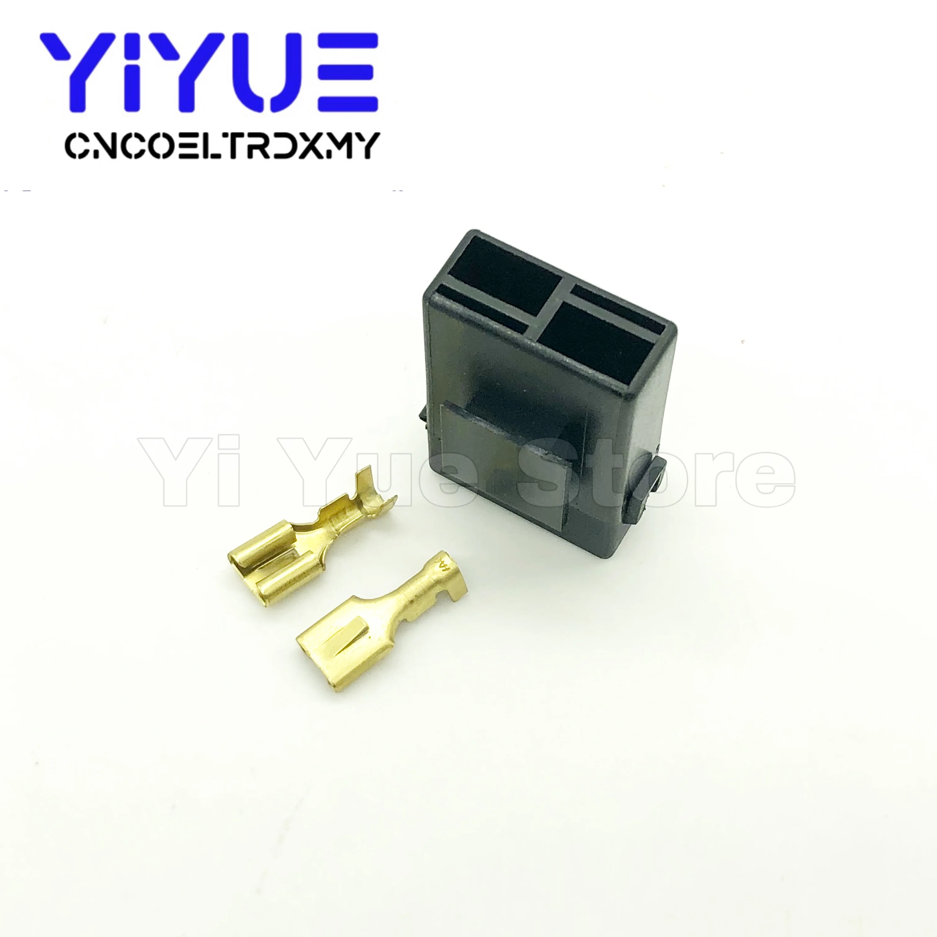 5pcs BX2017 Medium Car Fuse Holder With Terminal Car Insurance Socket Black Lighter Frontal