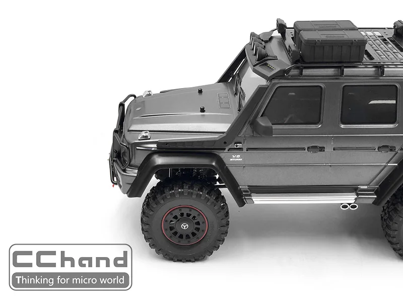 Двойная болотная трубка для TRX-4 4X4 G500 TRX-6 6X6 G63 rc автомобиль игрушка