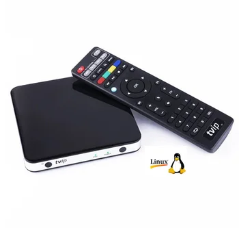

Best More 6M TVIP 605 Scandinavia Smart TV Box Dual OS Android & Linux Amlogic S905X 2.4G/5G WiFi Nordic One 4K Set Top Box