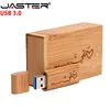 JASTER creative wooden USB 3.0 thumb drive 4GB/8GB/16GB/32GB/64GB External Storage (free custom logo) laser engraving ► Photo 3/6