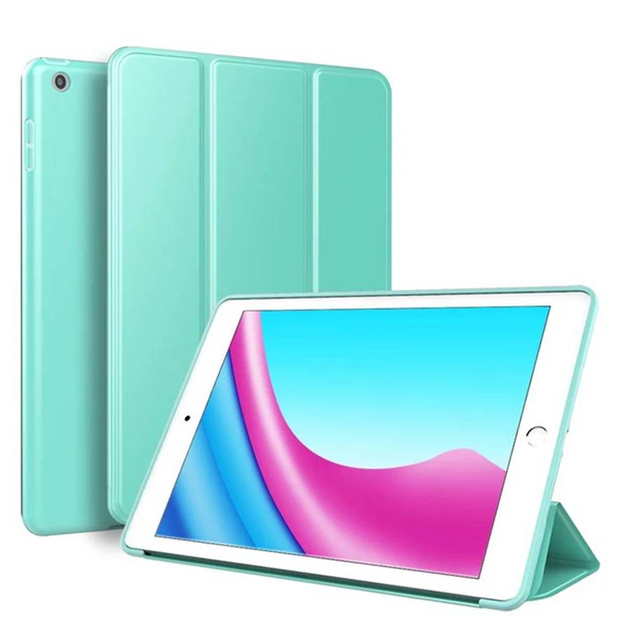 Тонкий чехол для iPad 10 2 2019 A2200 A2198 мягкая задняя крышка из ТПУ Apple 5 6 7 8 9 mini 1 3 Air +