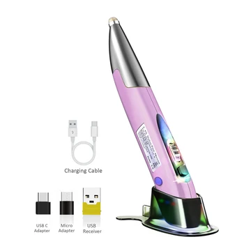

Rechargeable Right Hand and Left Hand 1200 DPI 2.4G USB Wireless Mouse Touch Pen