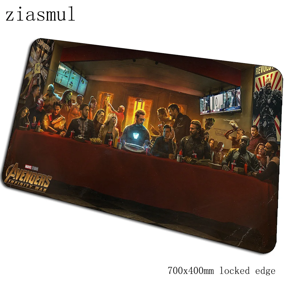 S. H. I. E. L. D коврик для мыши 700x400x3 мм игровой коврик для мыши популярный коврик для мыши игровой компьютерный стол locrkand коврик notbook mousemat pc - Цвет: size 700x400x3mm