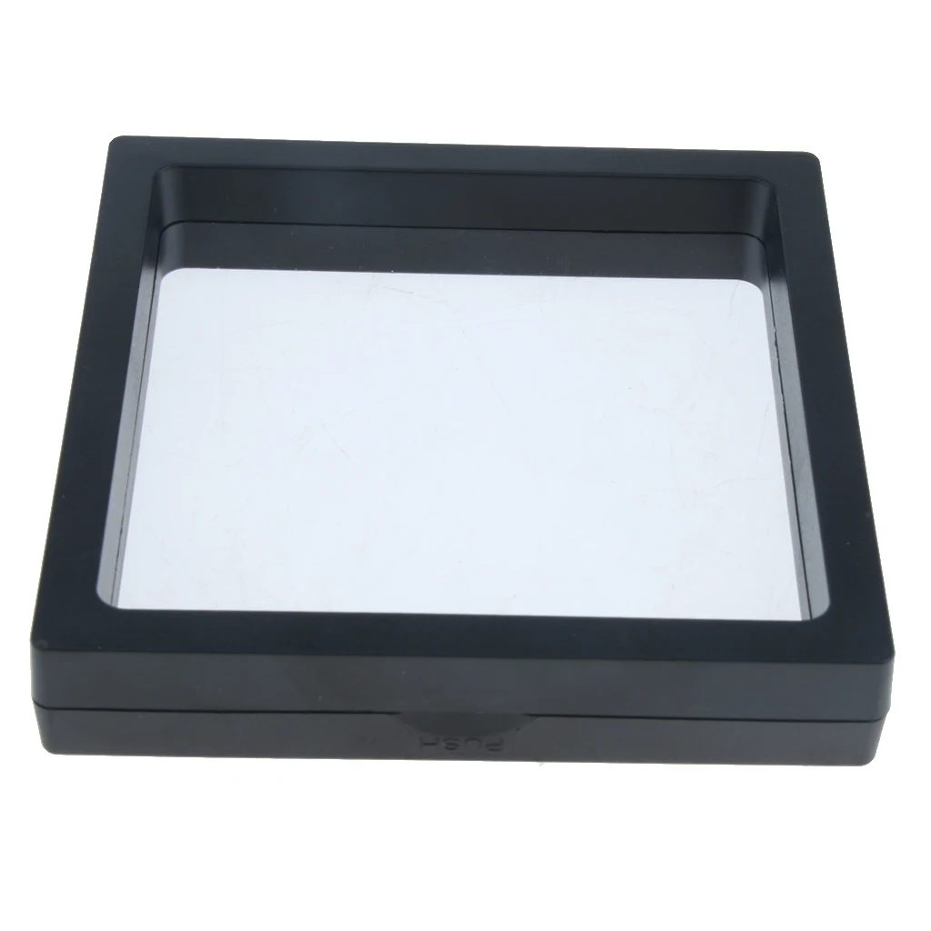 10 Pcs 3D Floating Frame Display Holder Coin Display Stand for Challenge Coins Jewelry Antique Medal Bracelets Necklaces Earring