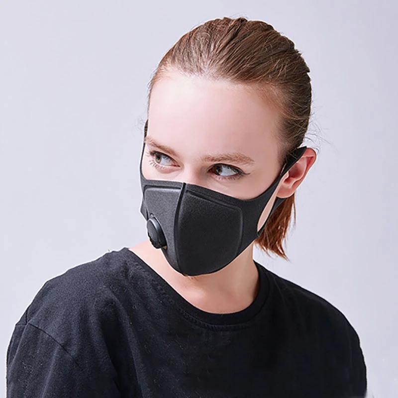 Face Mask Dust Anti Pollution Masks PM2.5 Activated Carbon Filter Insert Can Be Washed Reusable Mouth warm | Дом и сад