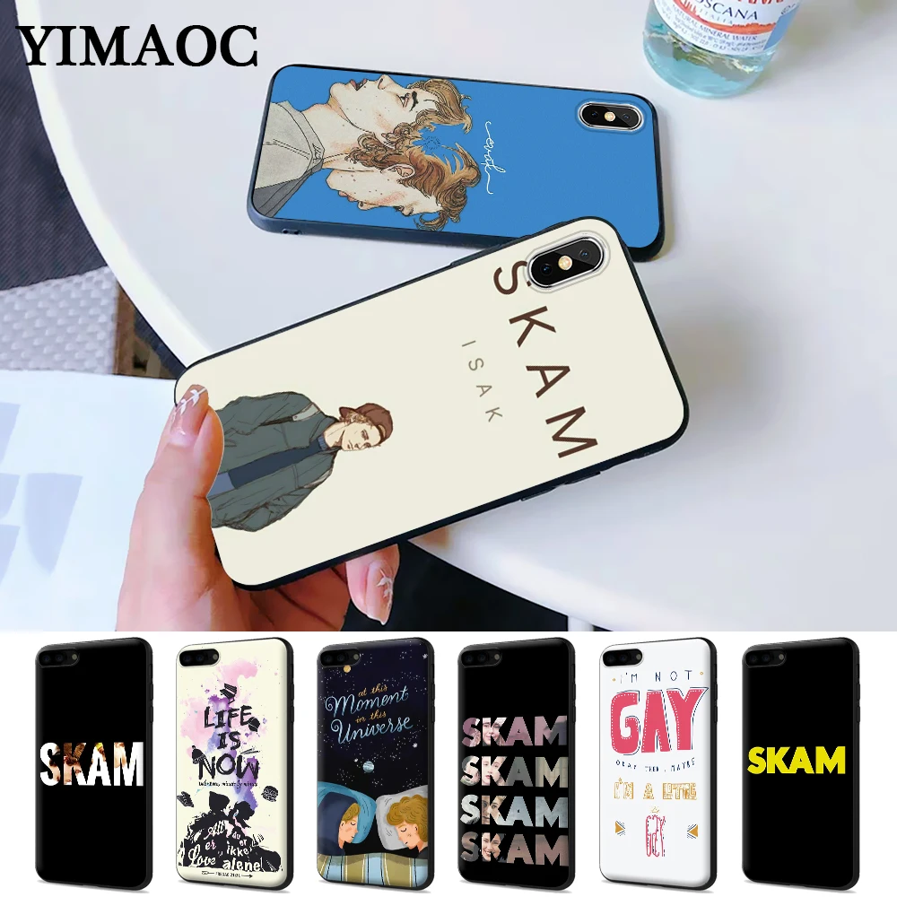 

Norwegian Tv Skam Fashion Silicone Case for iPhone 5 5S 6 6S Plus 7 8 X XS Max XR