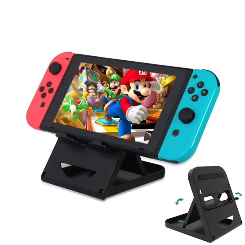 

Nintendoswitch Stand Holder Adjustable Foldable ABS Compact Bracket for Nintend Switch NS Console Controller Game Accessories