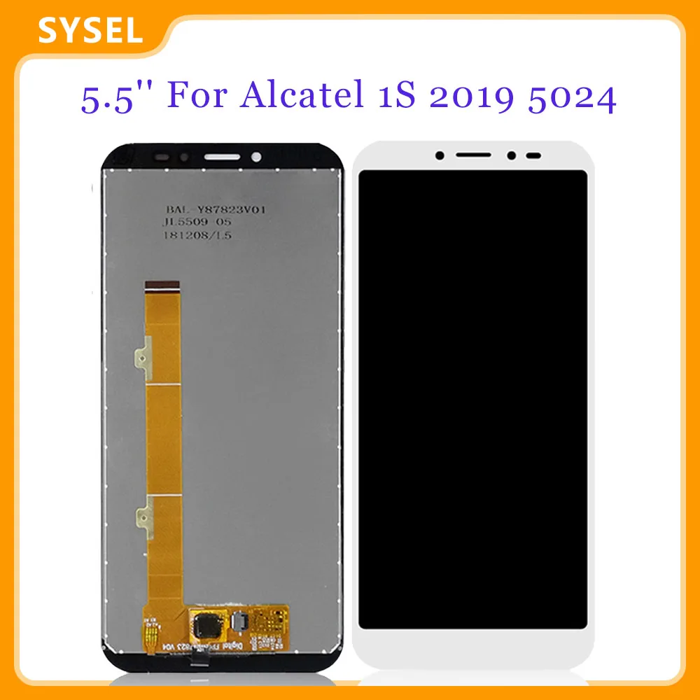 ЖК дисплей 5 ''для Alcatel 1S 2019 5024 OT5024 сенсорный экран дигитайзер 5024D 5024A сборка