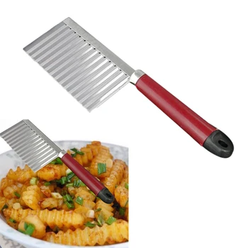 

cutting potato carrot Stainless Steel vegetable kitchen knives stripe shape tools