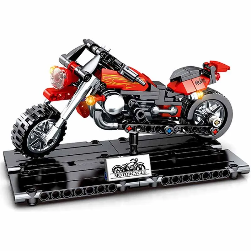 SEMBO City technic Ducati Moto rcycle moto Harley rbike наборы строительные блоки модели Кирпичи игрушки