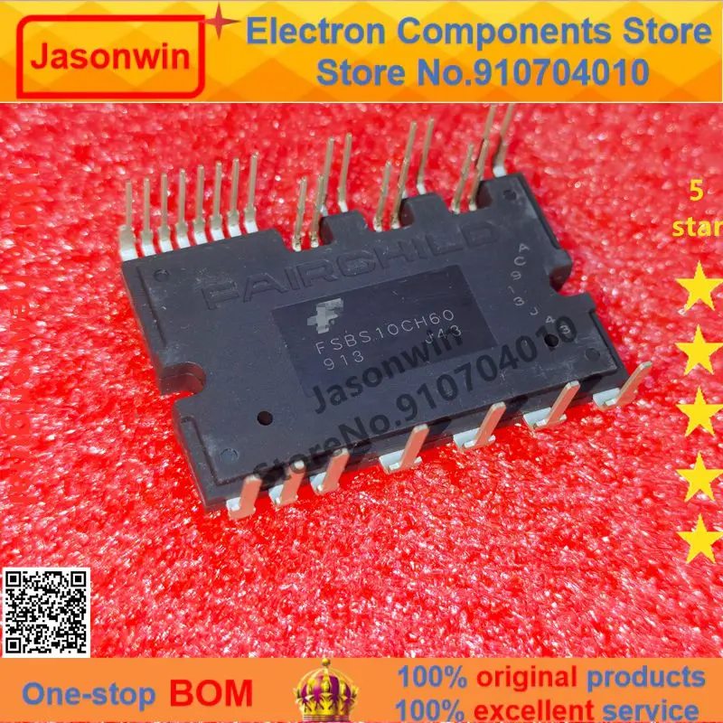 100% nuevo 5 unids/lote original MOSFTE IGBT IPM module FSBS10CH60 DIP Transistor | Электронные компоненты и