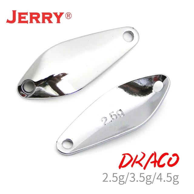 JERRY 2.5g 3.5g 4.5g Unpainted 50pieces Iron Casting Metal Hard Bait Trout  Lures Ultralight Fishing Spoons Lot - AliExpress