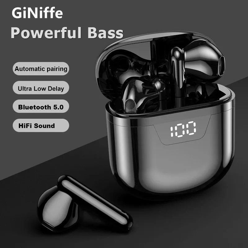 Беспроводные Bluetooth наушники G03 Mini TWS Hi Fi стерео IPX5 водонепроницаемые вкладыши