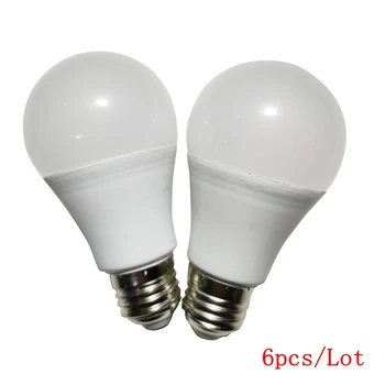 

LED Bulb 6pcs./Lot AC-220V E27 Big Size Led lamp Lampada 5W 9W 12W 15W 18W 22W light bulb SMD2835 Best Price