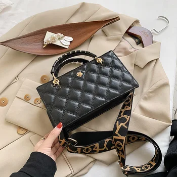 

High Quality Soft Leather Shoulder Bag Women Fashion Plaid Design Crossbody Bags for Women Luxury Handbags Women Bags Designer