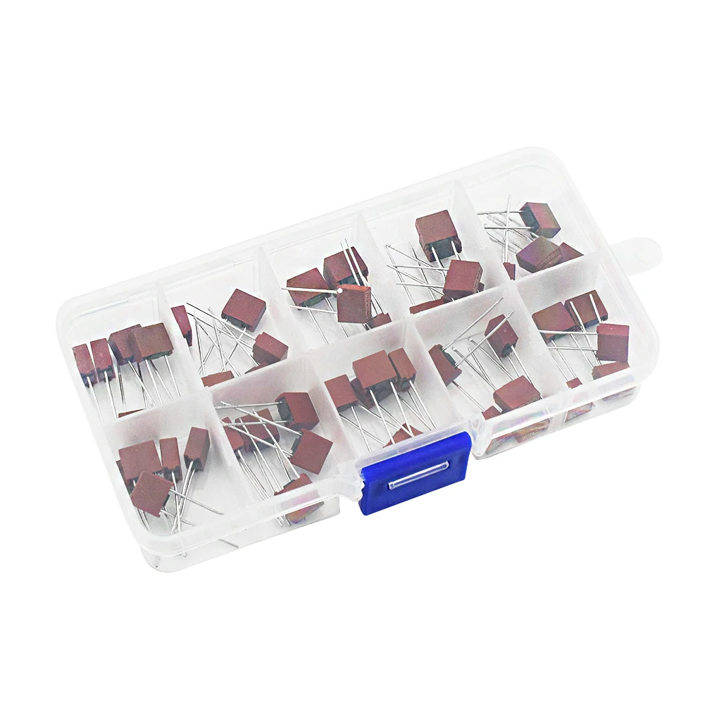 New Square fuse 0.5A-6.3A 250V 392 50pcs Square plastic fuse Commonly used in LCD TV's and monitor circuit boards