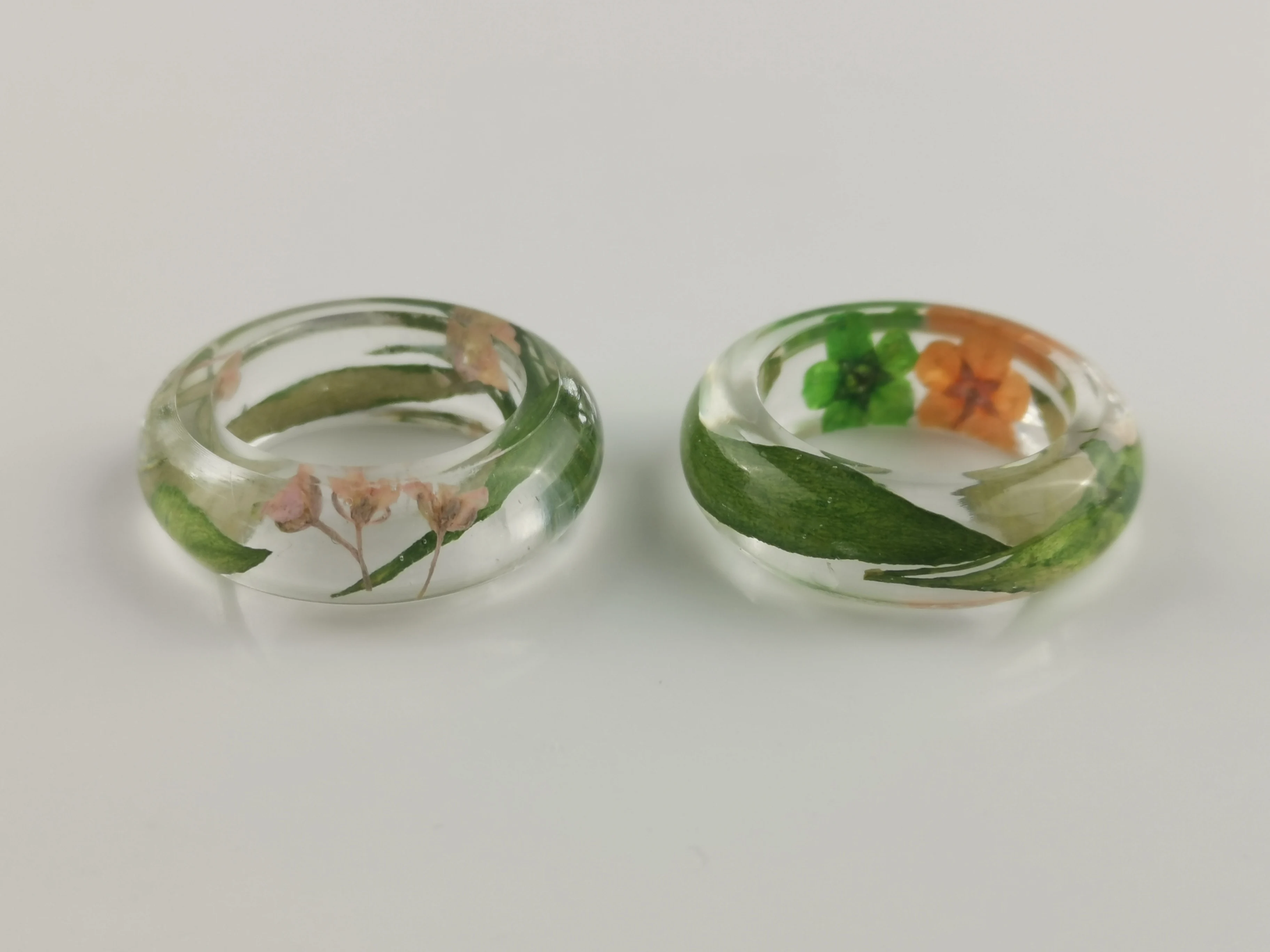 

Flower Invitation Resin Ring Dried Flowers 2020 New Arrivals