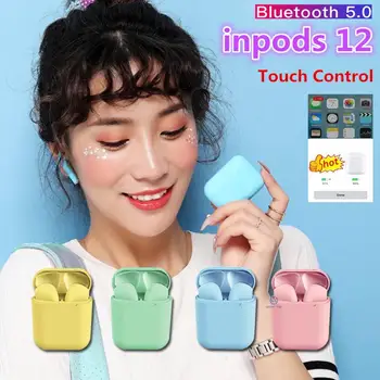 

InPods I12 TWS Wireless Earphone Bluetooth 5.0 Touch Control Pop-up Headset Earbuds Airpod For All Smart Phone Earbuds