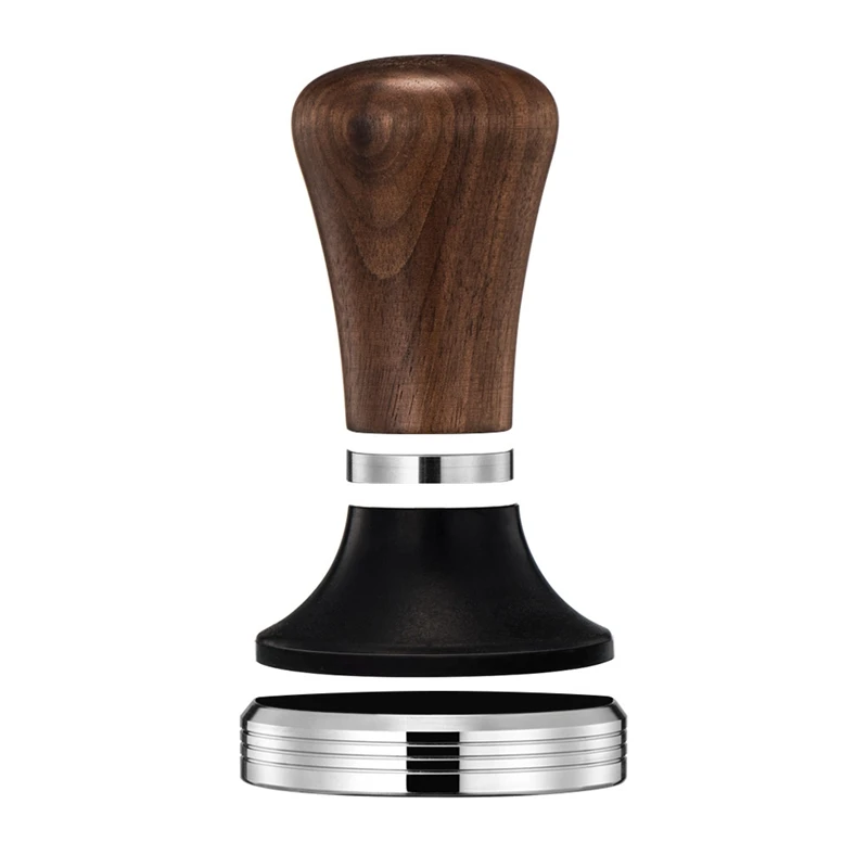 

Hot Sale 56Mm Coffee Tamper 304 Stainless Steel Coffee Powder Hammer Handle Bean Tampers Flat Tamper Mat Coffeeware